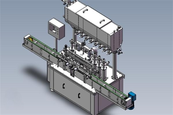 Automatic Quantitative Filling Machine in Liquid Organic Fertilizer Manufacturing Process