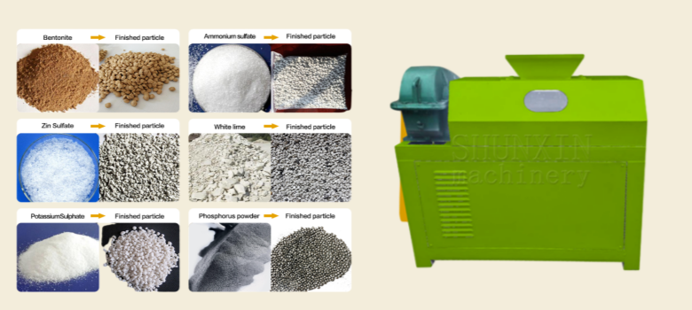 Double Roller Granulator Materials