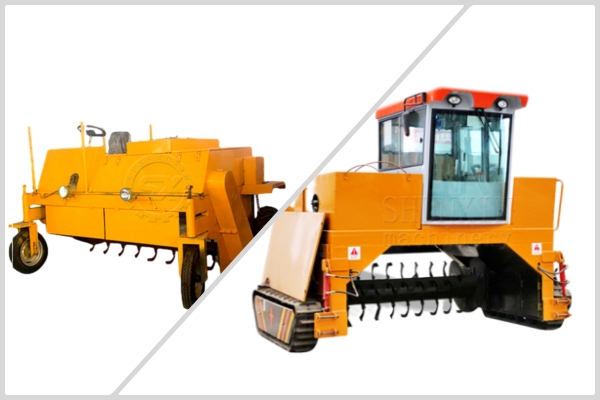 Self-propelled Compost Machine
