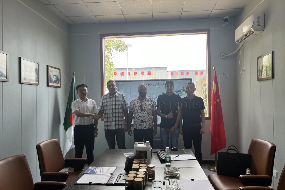 Algerian Customer Visit Yushunxin