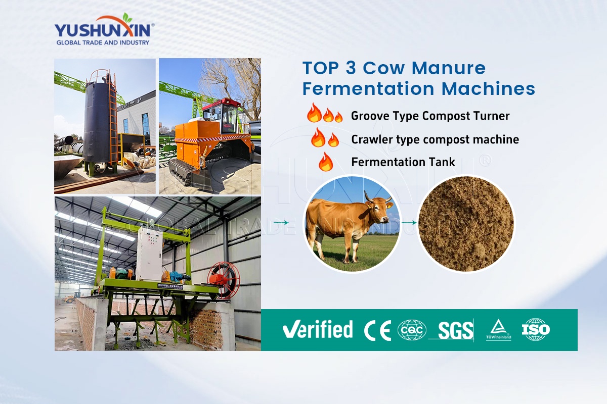 TOP 3 Cow Manure Fermentation Machines