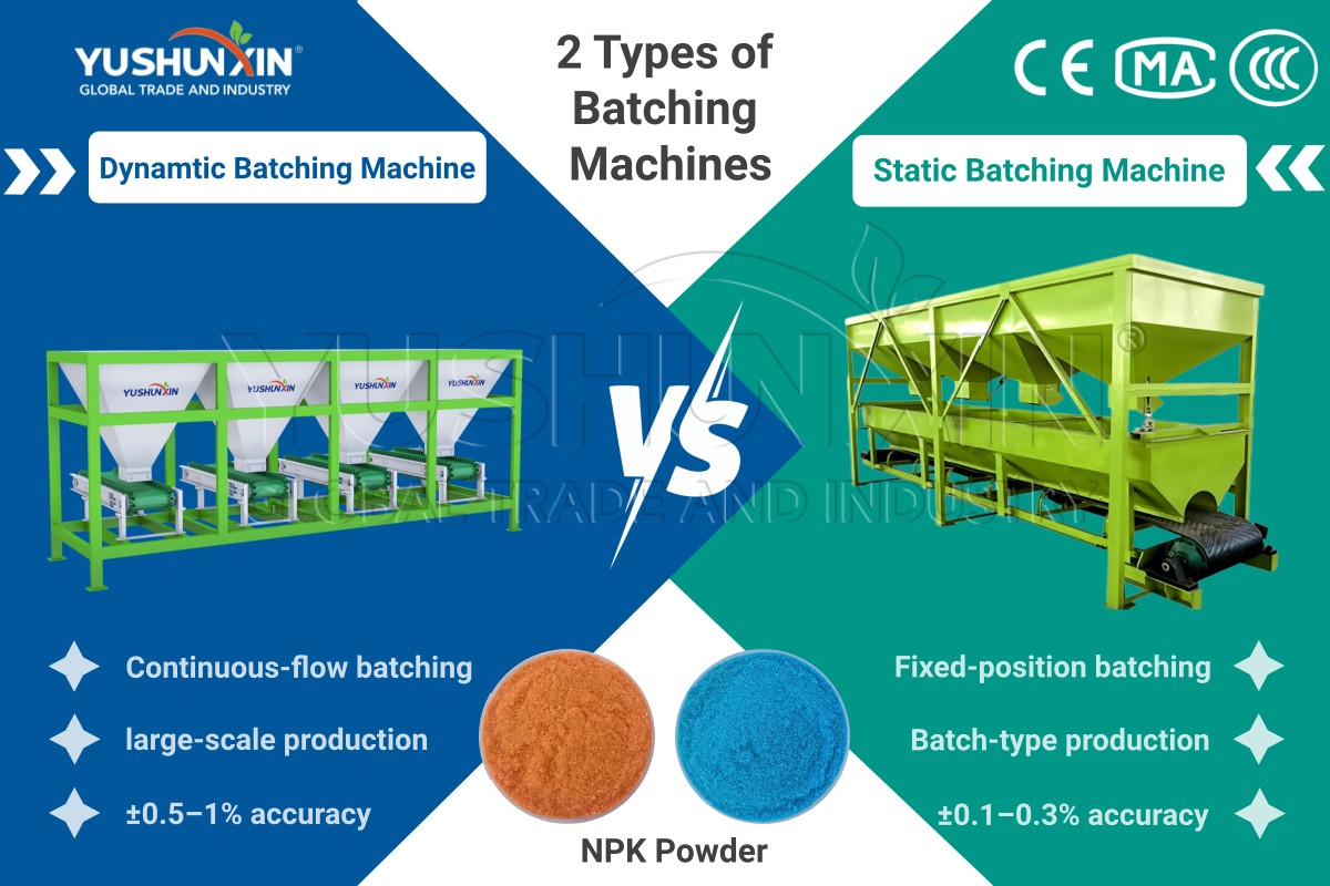 2 Types of Batching Machines for NPK Powder