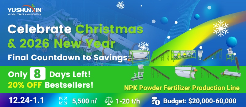 Promotion of NPK Fertilizer Powder Production Line